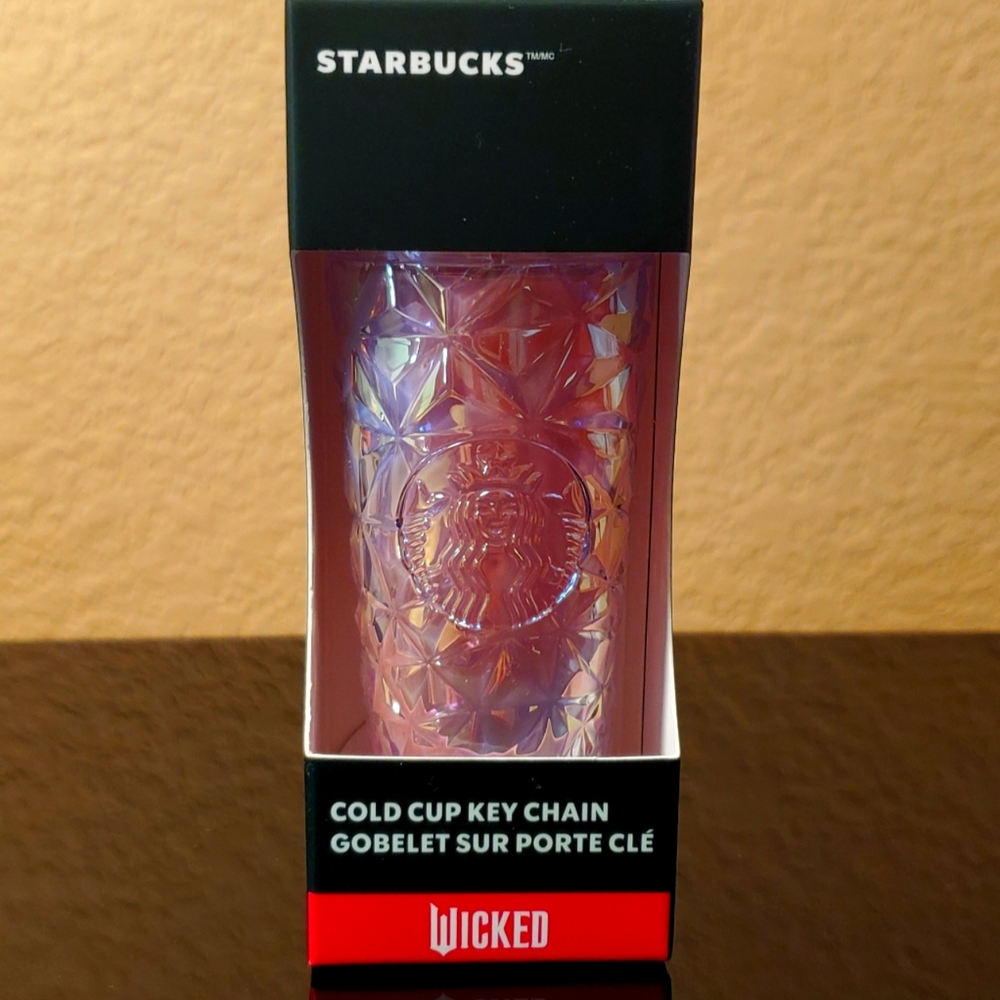 Starbucks NIB Wicked Glinda Keychain/Ornament